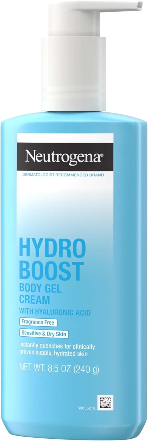 Hydrate Sensitive Skin with Neutrogena Hydro Boost Body Gel Cream