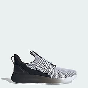 Adidas Lite Racer Adapt 7.0 Shoes in Black/White