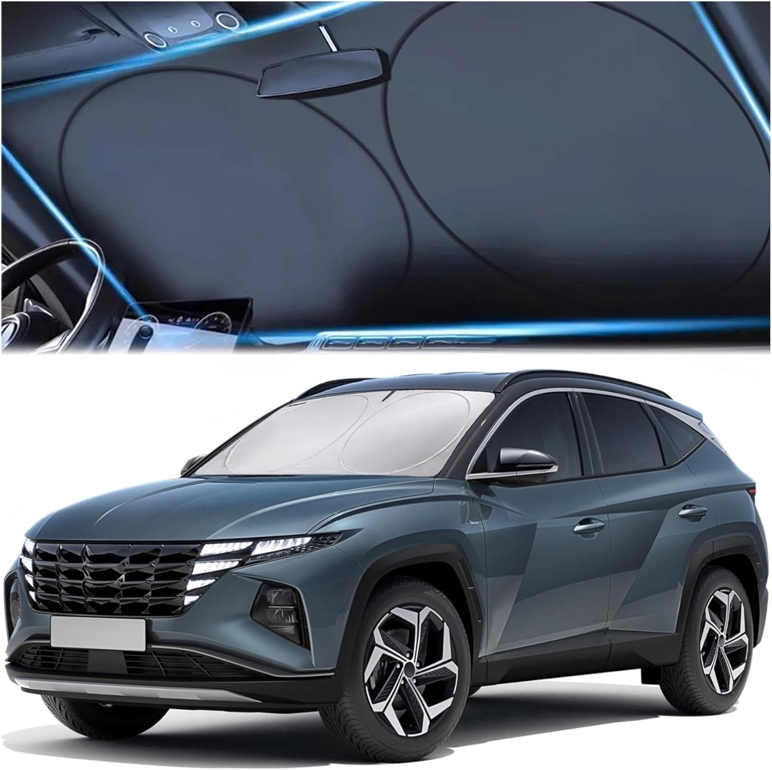 Autopect Windshield Reflective Sun Shade Amazon