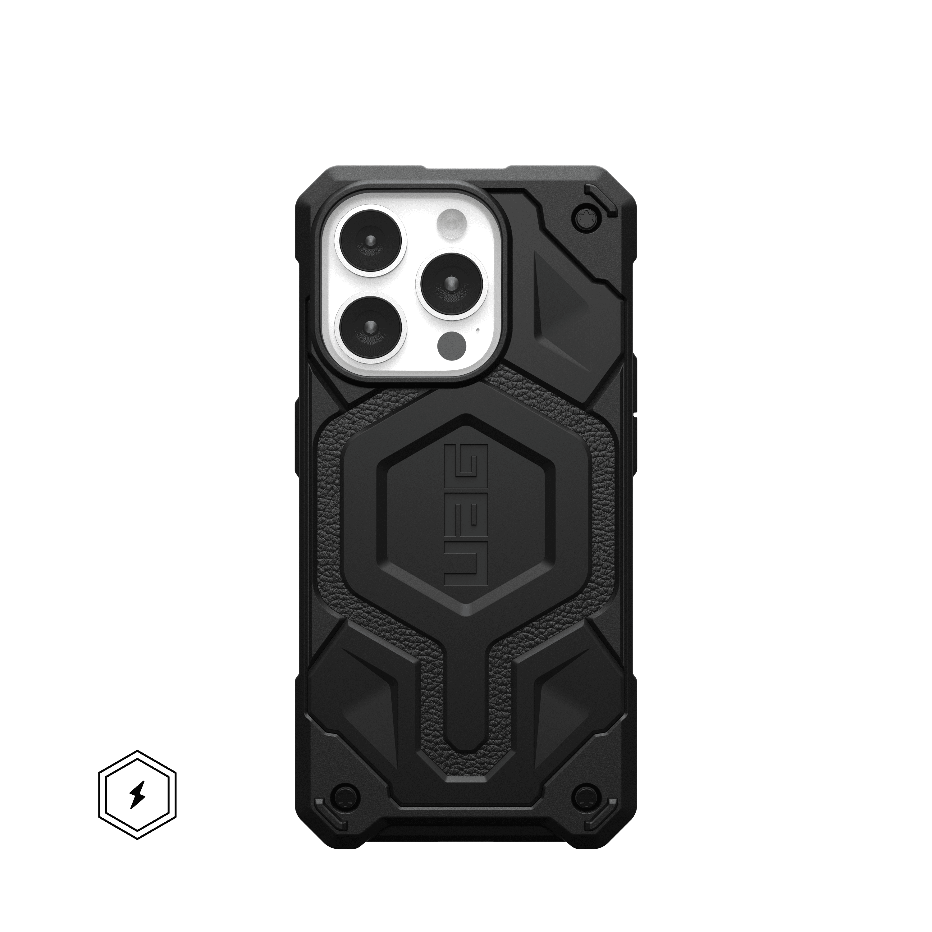 UAG - Monarch Pro Series Case with Magsafe for Apple iPhone 15 Pro - Black