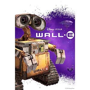 Disney's Wall-E in 4K UHD Digital Format for $5