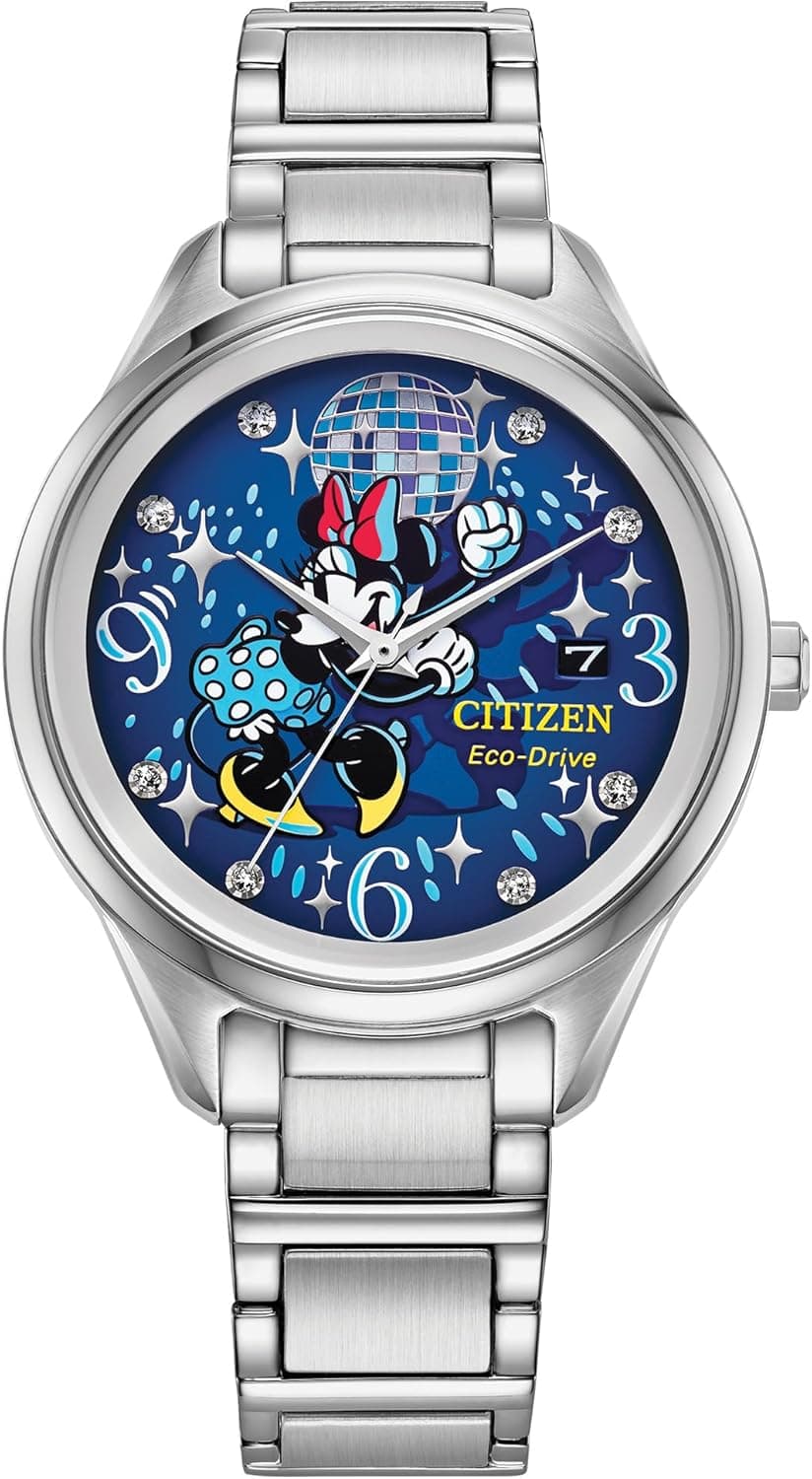 Timeless Minnie Mouse Watch: Citizen Eco-Drive Elegance