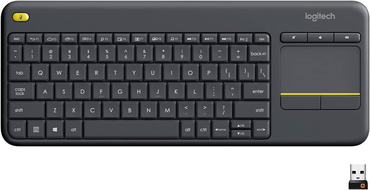 Logitech K400 Plus Wireless Keyboard with Touchpad on Woot!