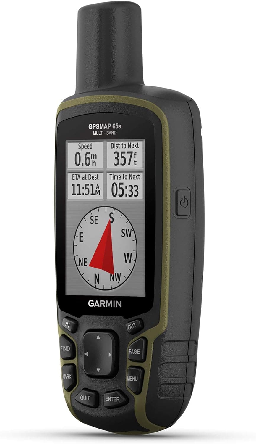 Garmin GPSMAP 65s: Rugged Handheld with Altimeter and Compass