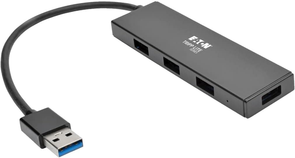 Eaton Tripp Lite 4-Port USB 3.0 Hub with Built-in Cable