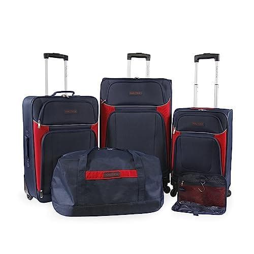 Stylish Nautica Oceanview Luggage Set with $8 Amazon Credit