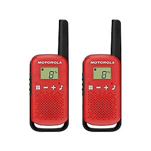 2-Pk Motorola Talkabout 2-Way Radios: T110 w/ 16 Mile Range $17 & More + Free S&H w/ Prime