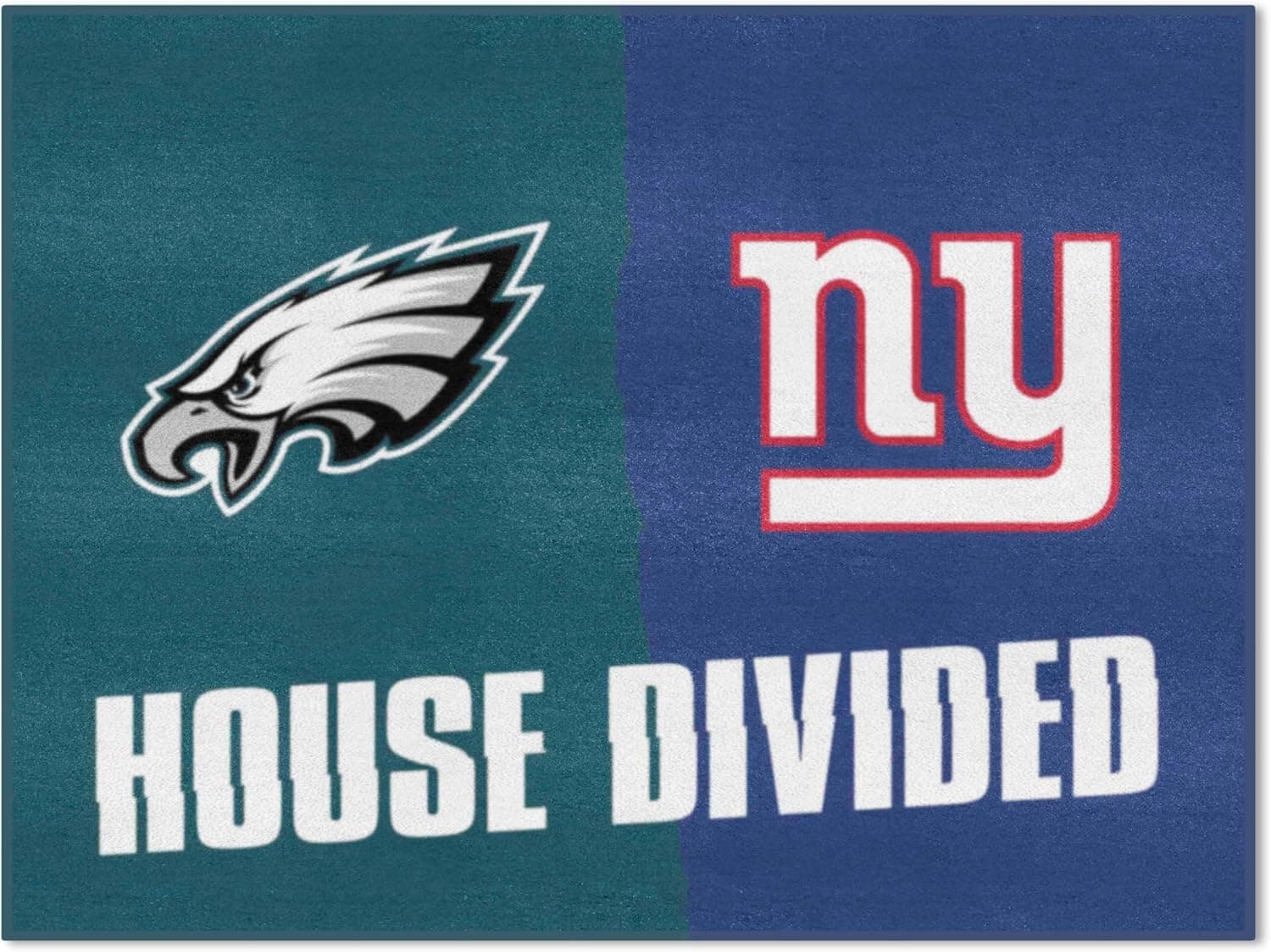 NFL Eagles / Giants House Divided Rug - 24% Off