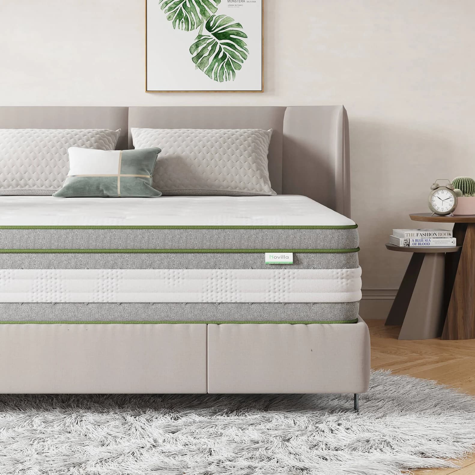 Upgrade Your Sleep: Novilla 12-Inch Hybrid Mattress for $319 (36% Off)