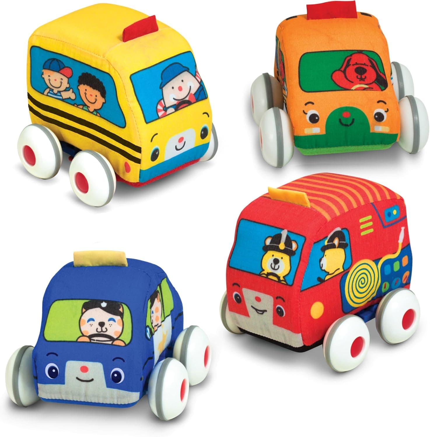 Soft Toy Vehicles for Babies and Toddlers by Melissa & Doug