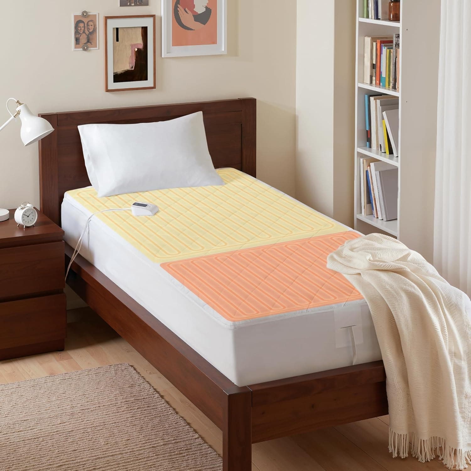 Serta Heated Mattress Pad - Personalized Warmth for Twin Beds