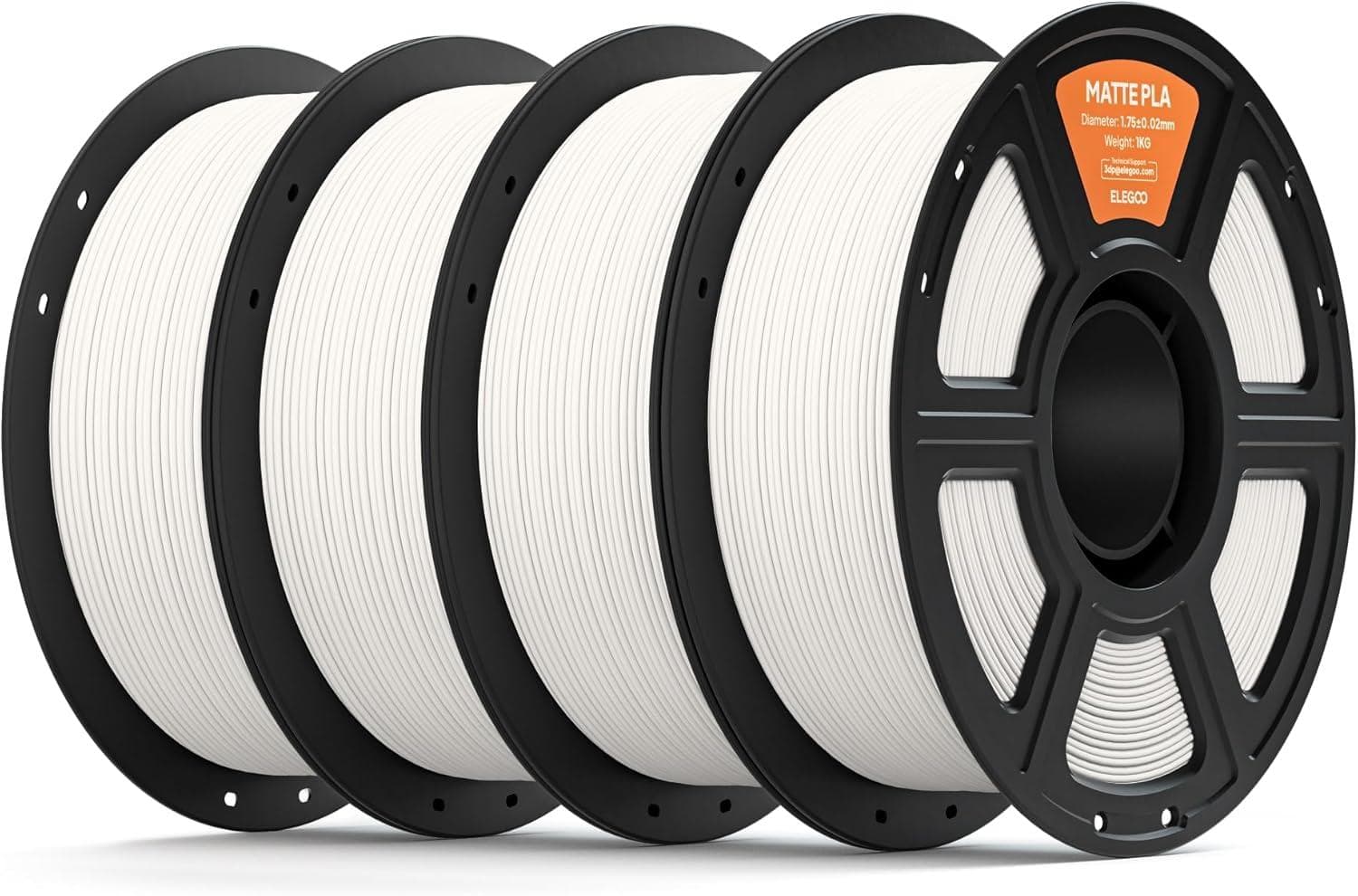 Save 14% on ELEGOO 1.75mm 1kg Matte PLA Filament