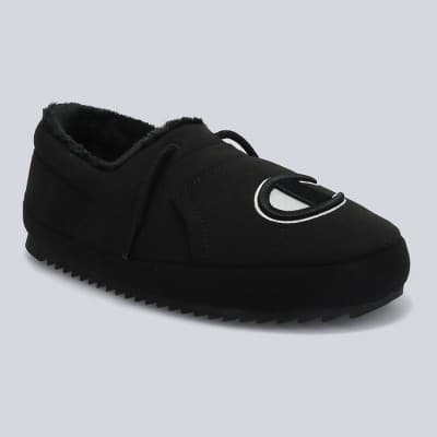 Champion Adult University Slippers - Black M6/W8