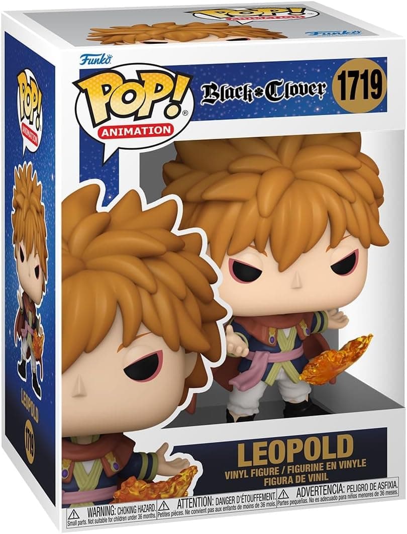 Funko POP! Black Clover Leopold Vermillion Collectible Vinyl Figure