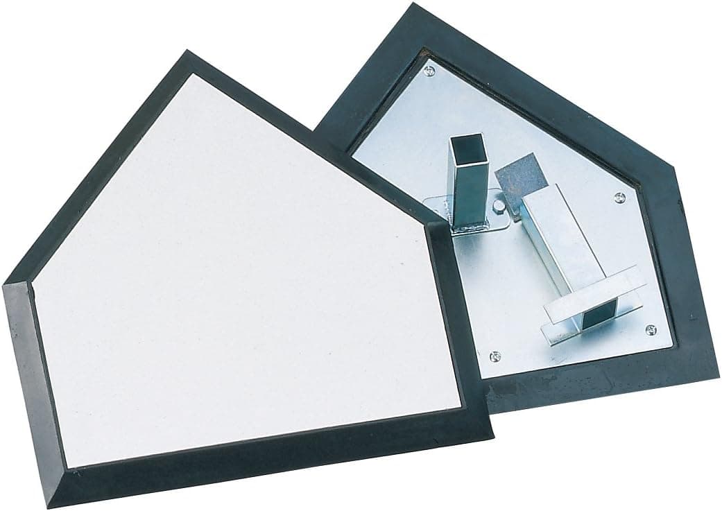 Durable Champion Sports Home Plate with Ground Anchor