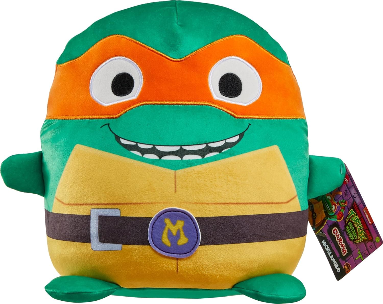 Mutant Mayhem Cuutopia Plush - Mikey the Ninja Turtle