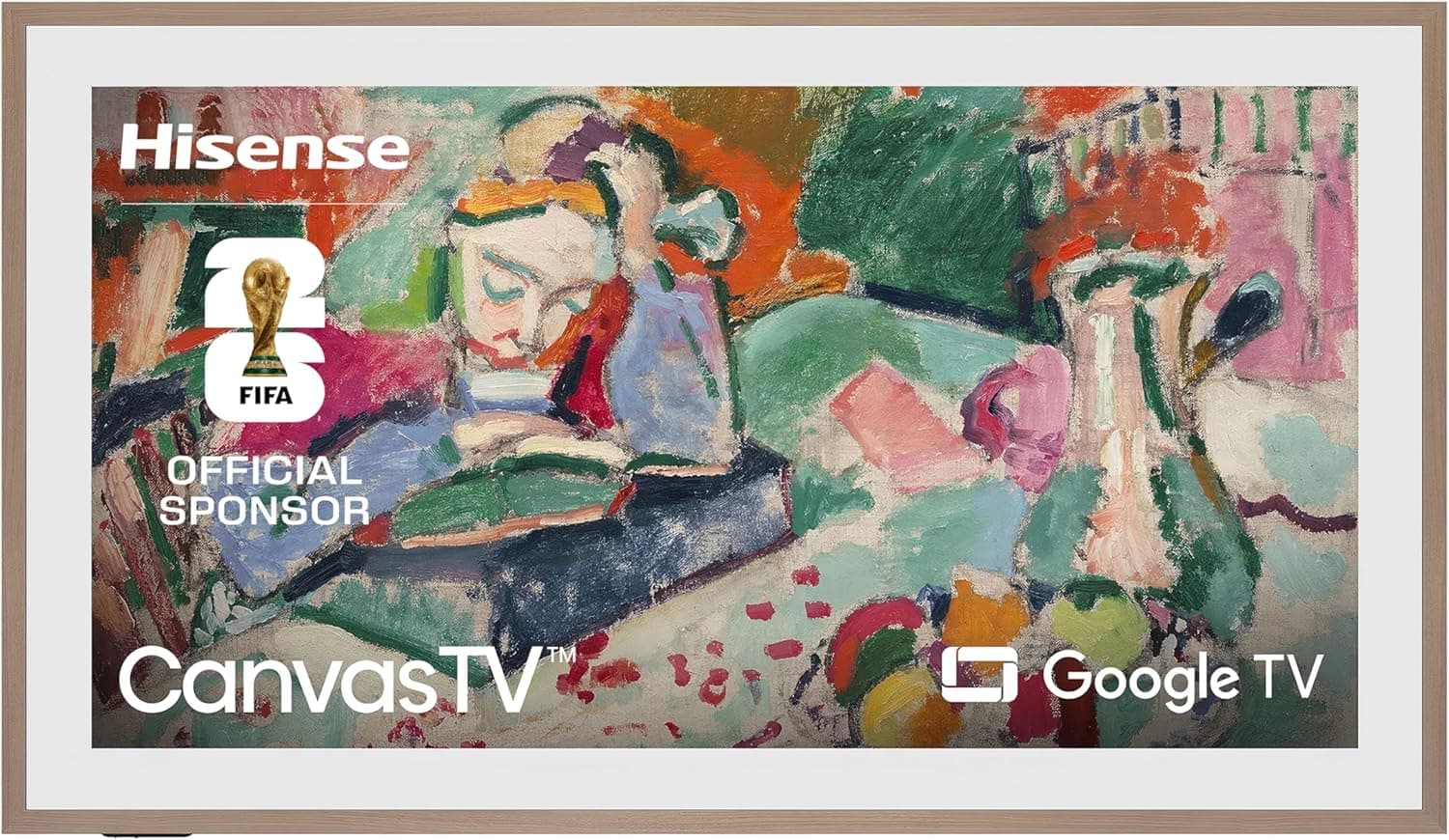 Hisense 55-Inch QLED 4K Smart TV with Dolby Vision and Google Assistant