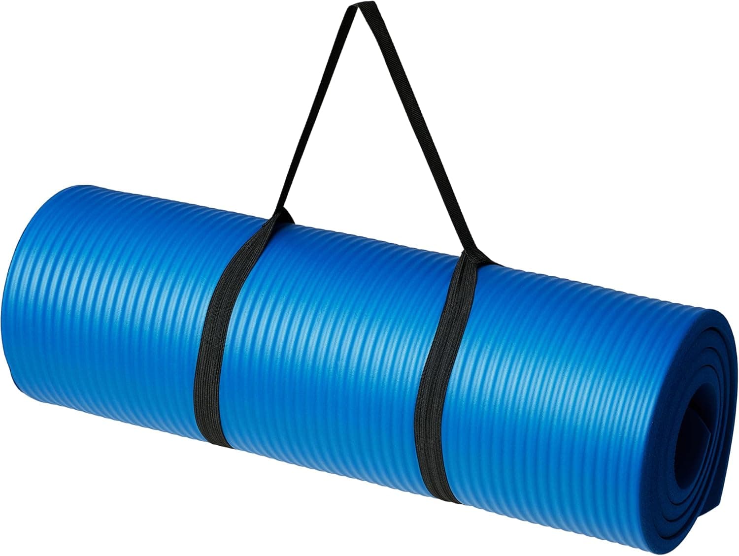 Cushioned Yoga Mat for Home Workouts: Amazon Basics Extra Thick
