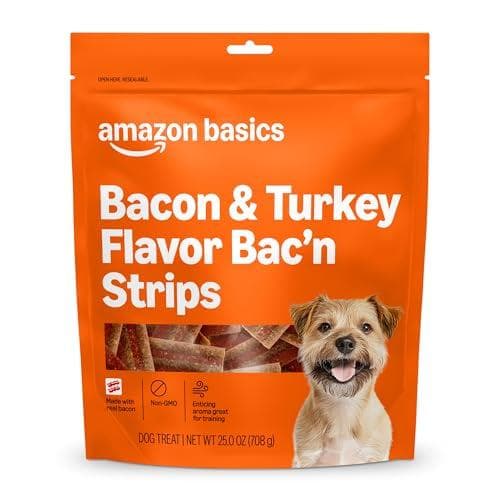 Amazon Basics Bacon & Turkey Flavored Dog Treats - 38% Off