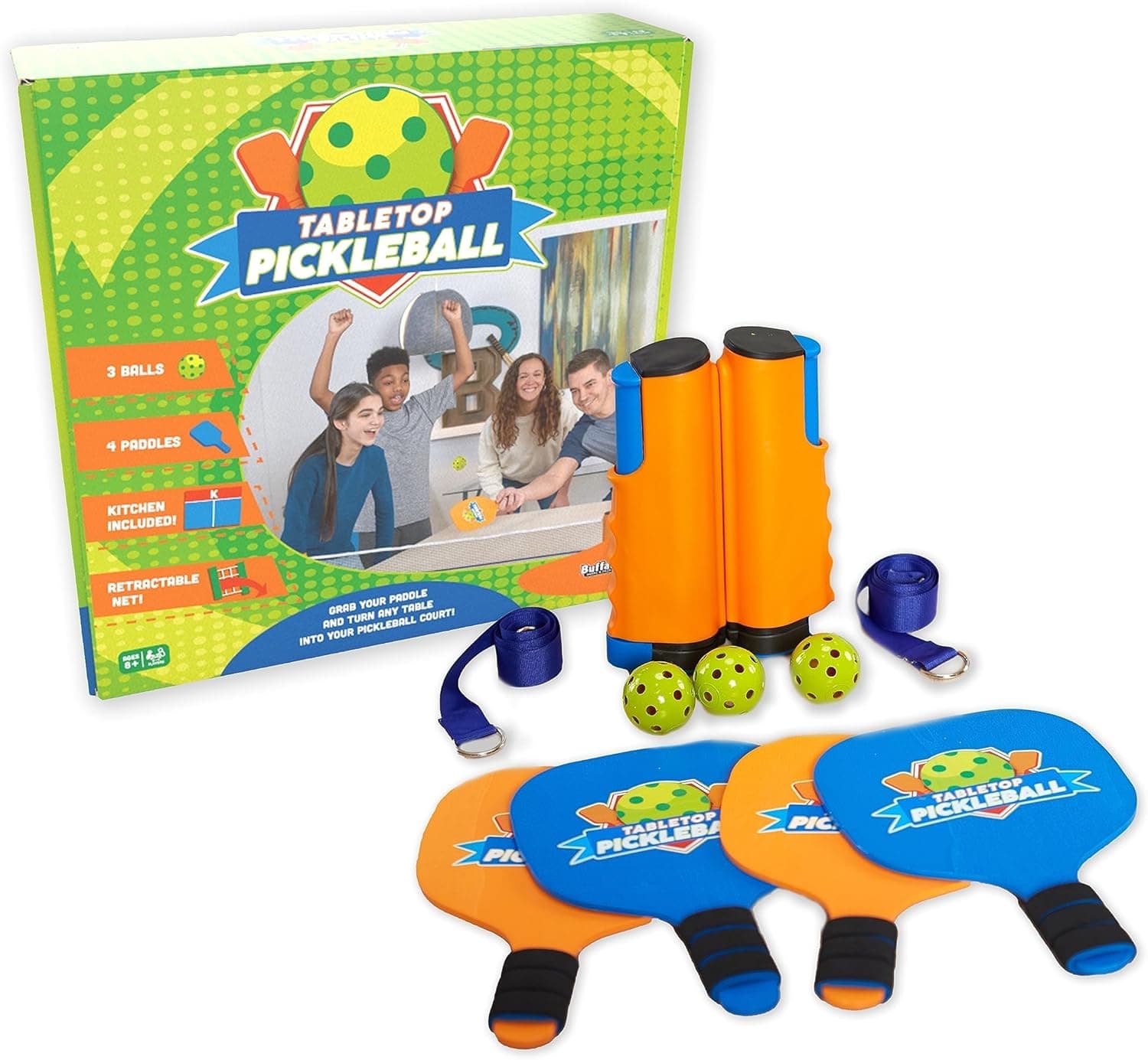 Tabletop Pickleball by Buffalo Games - Indoor Fun for All Ages