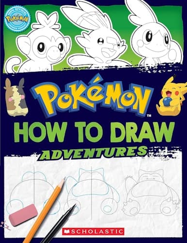 How to Draw Adventures: Pokemon Paperback
