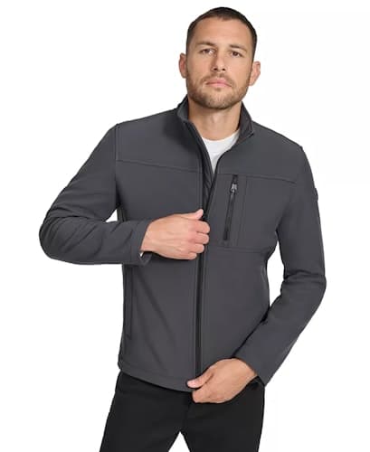 Wrap Up Savings with Calvin Klein's Soft Shell Jacket at 72% Off