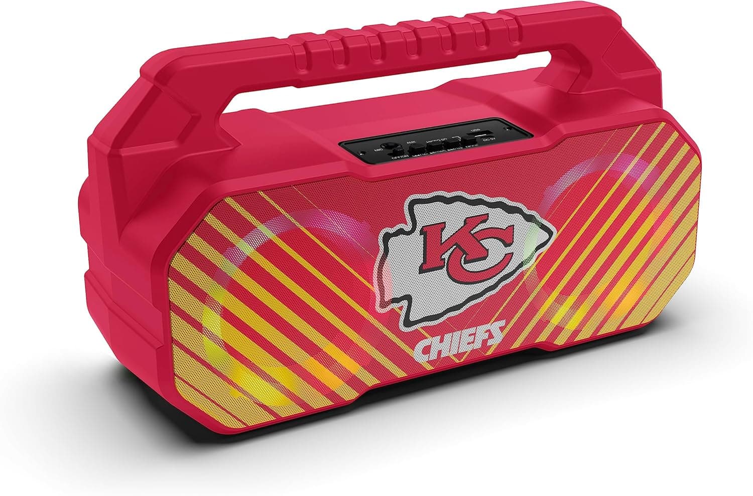 SOAR NFL Wireless Boombox Speaker, Kansas City Chiefs