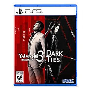 Save on Yakuza Kiwami 3 & Dark Ties (PS5) - Only $40 with Free Shipping