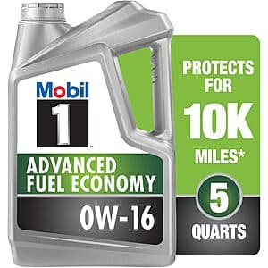 Save on Mobil 1 Advanced Full Synthetic Motor Oil