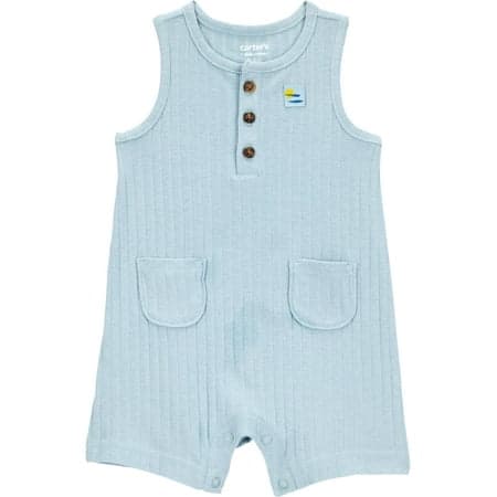 Carter's Child of Mine Baby Boy Romper, Sizes 0/3-24 Months