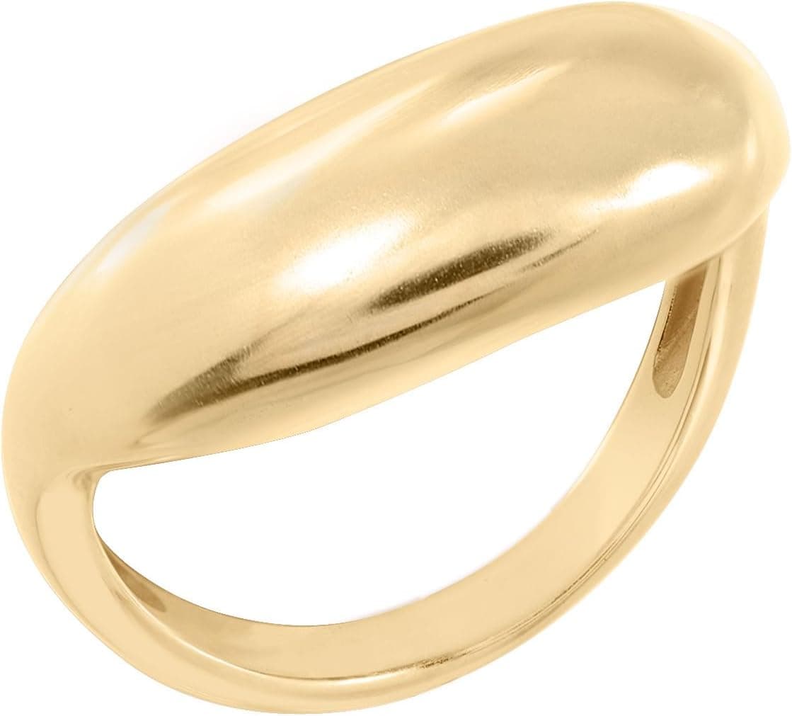 Exquisite Amazon Essentials 23K Gold Ring at Over 60% Off