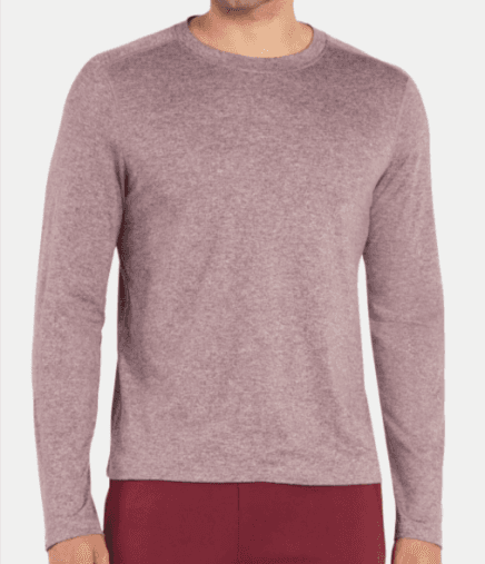 Soft & Comfy Men's Long Sleeve Tee - Athletic Works