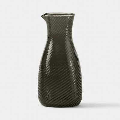 67.6 fl oz Glass Swirl Pitcher Green - Threshold™