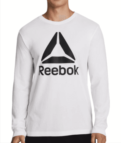 Reebok Men's Core Graphic Long Sleeve Top Walmart