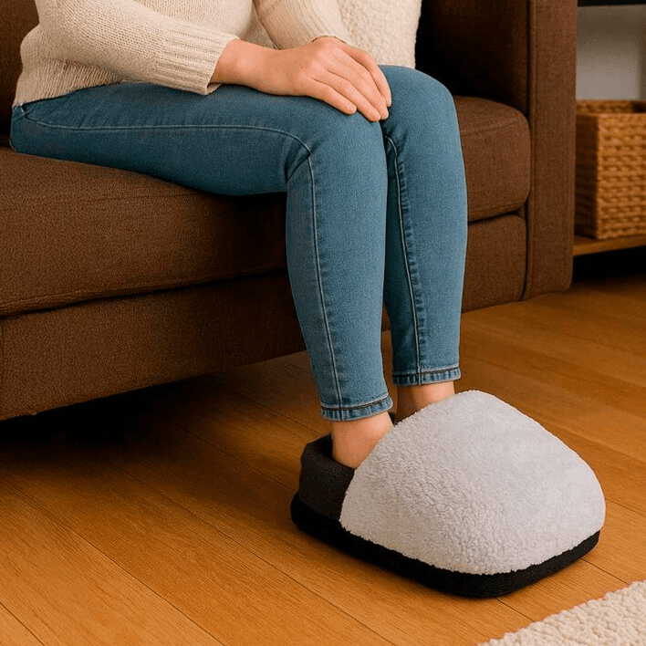 Heated Foot Warmer & Massager for Cozy Comfort