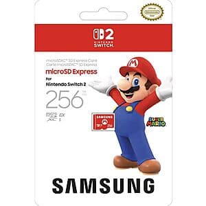 Expand Nintendo Switch Storage with 256GB Samsung microSD Card