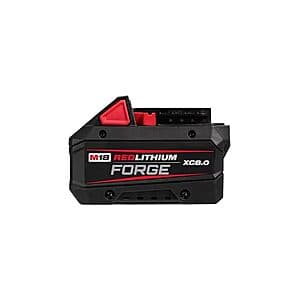 Milwaukee Tools & Accessories: M18 18V Li-Ion REDLITHIUM Forge XC 8.0 Ah Battery $92.80 & More + Free S&H w/ Prime