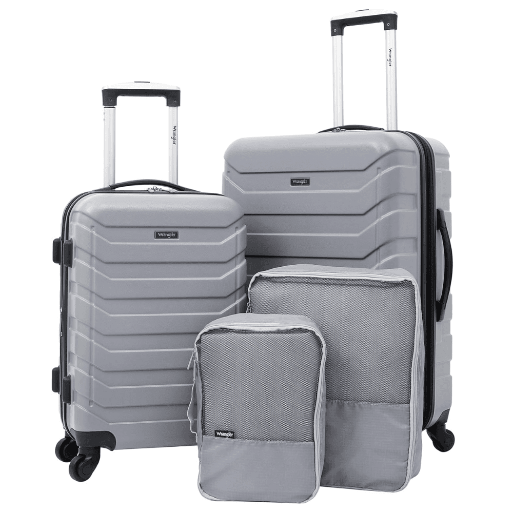 Wrangler 4-Piece Luggage Set for $60