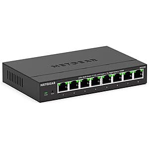Netgear 8-Port 2.5G Ethernet Smart Switch for $130