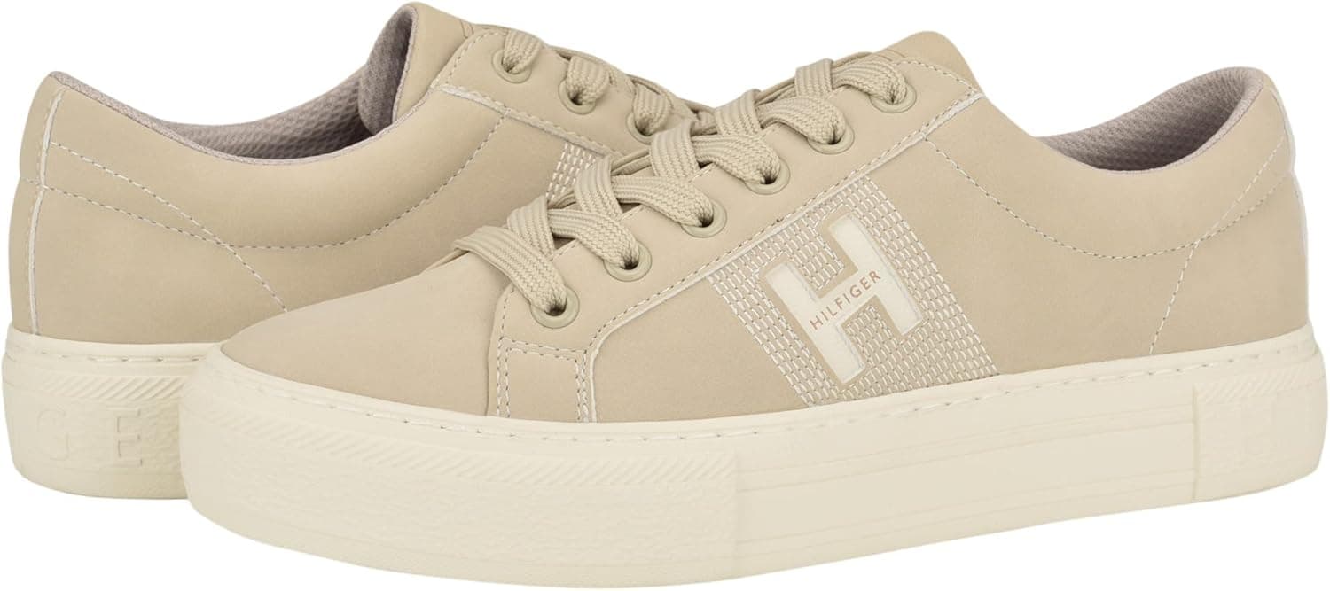 Tommy Hilfiger Women's Aconia 2 Ivory Sneakers - 52% Off