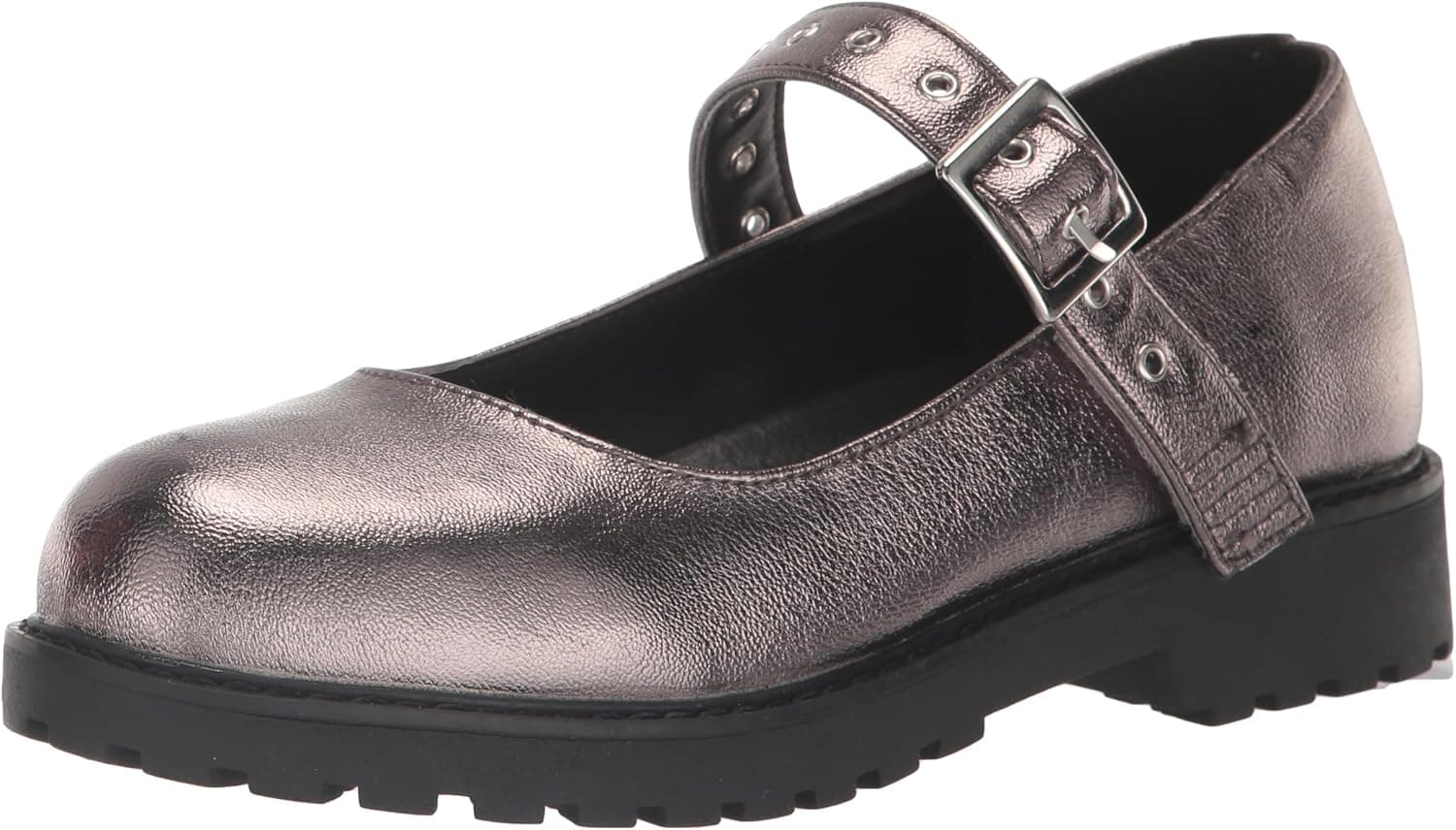 Steve Madden Kids Adaptive Bitsy Mary Jane in Pewter