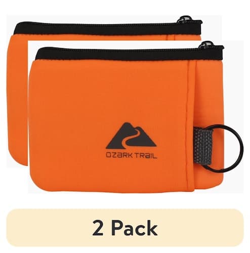 Ozark Trail Floating Wallet & Keychain 2-Pack - 23% Off Water-Resistant Essentials