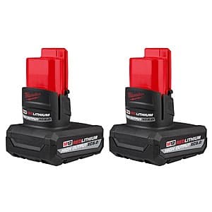 Power Up with Milwaukee M12 REDLITHIUM High Output XC5.0 Batteries