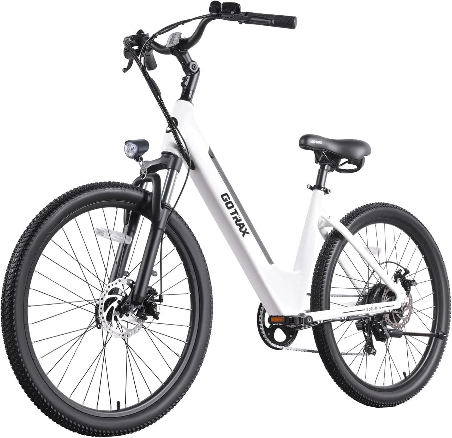 Soar Through the City on the Gotrax Dolphin 26" Electric Bike