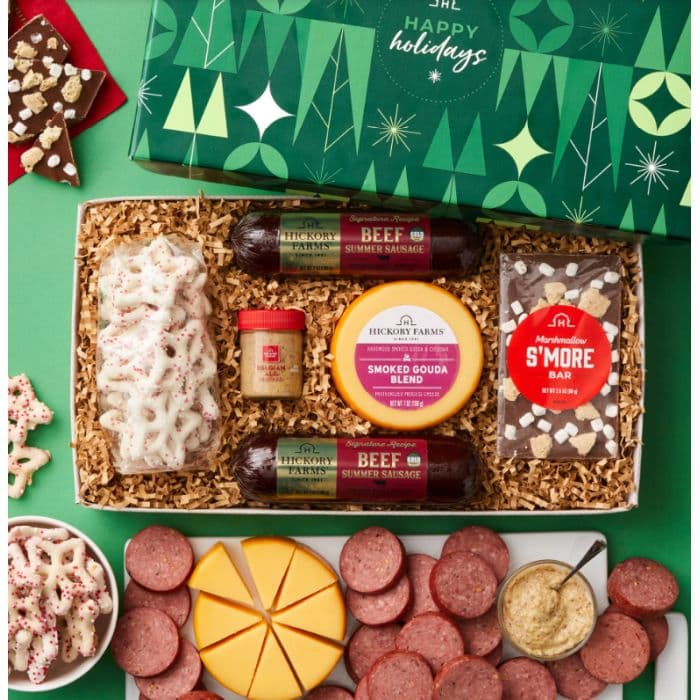 Indulge in Hickory Farms' Ultimate Charcuterie Box for $8