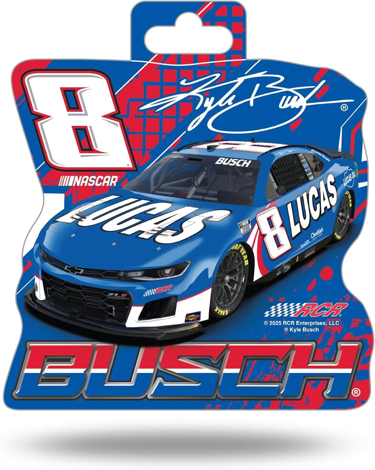 Stylish NASCAR Race Car Decal by Rico Industries