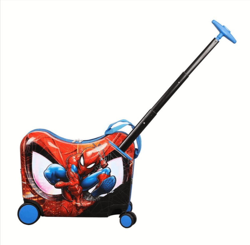 Spider-Man Carry On Spinner Hardside Ride On Suitcase Tanga