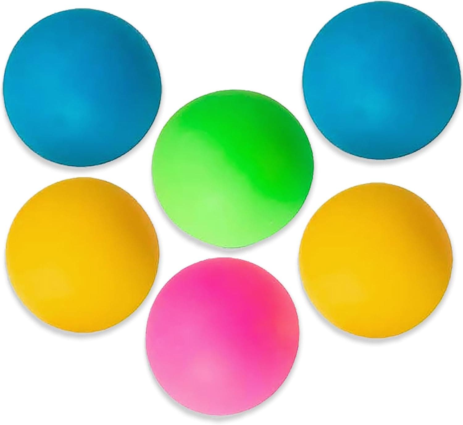 Vibrant Neon Ping Pong Balls - Premium Quality & Durable