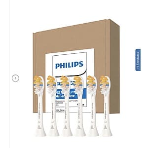 Philips Sonicare Electric Toothbrush Heads 6-Pack