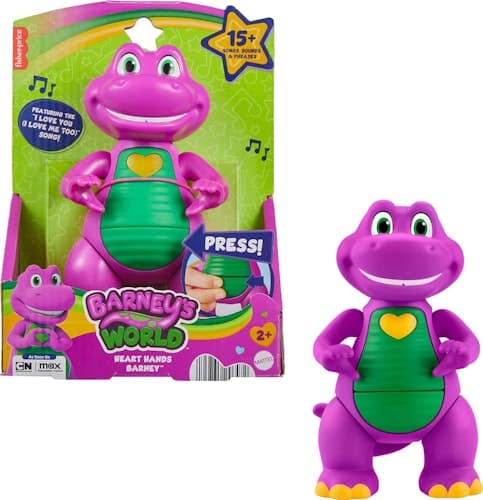 Barney's World Heart Hands Plush Toy - 42% Off